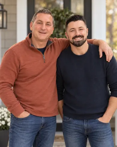 Visit Well founder spending time with his father